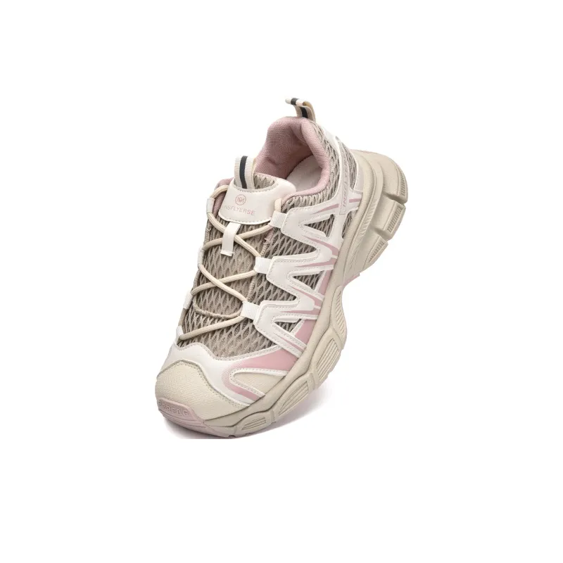 MISTERY Support Height Increase Low Top Chunky Sneakers Women's-14