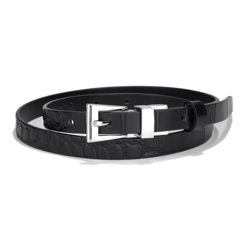 Cows Reign Top Grain Cow Leather Cow Leather Belts Women's 1.4cm-0