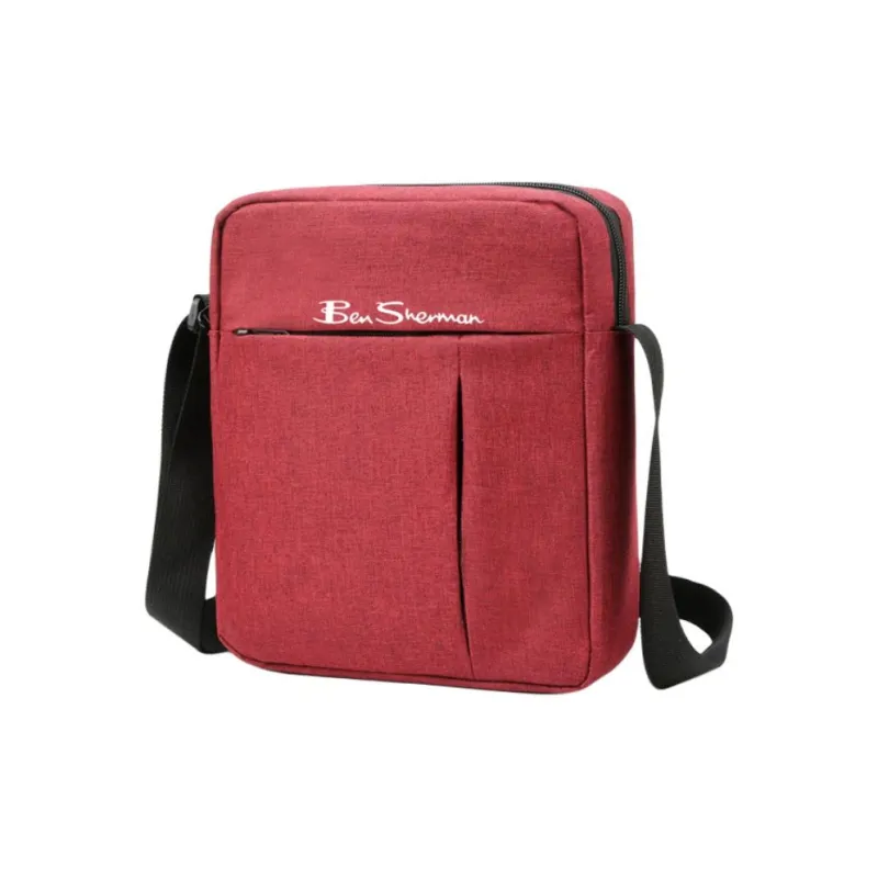 BEN SHERMAN Nylon Crossbody Bag, Shoulder Bag Regular Unisex Multicolor-1