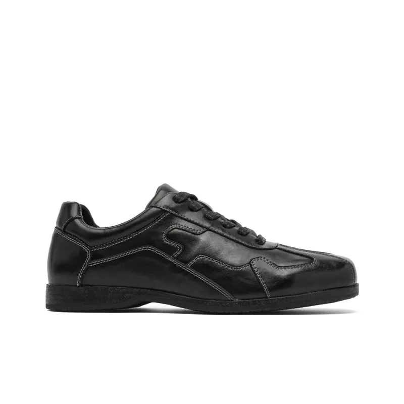 WEISHIBANGWEI Low Top Casual Shoes Unisex Black-8
