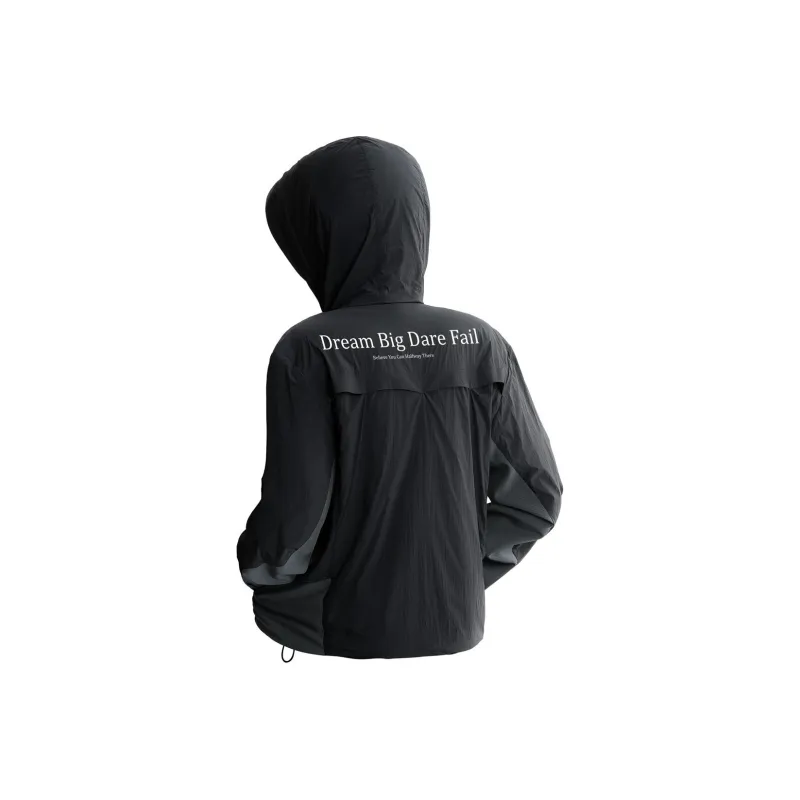 Qnxeey Breathable UV Protection Sun Protection Clothing Unisex-1