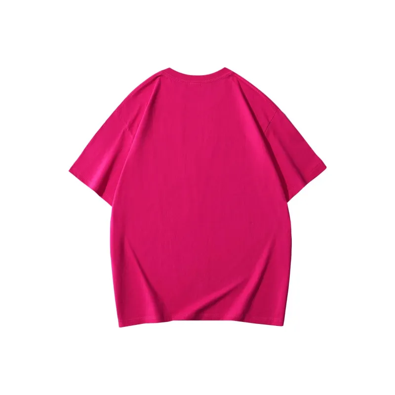 YK&YB T Shirts Unisex Rose Red-3