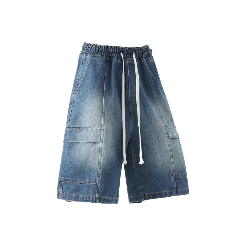 DARKCIRCLE Denim Shorts Unisex-5