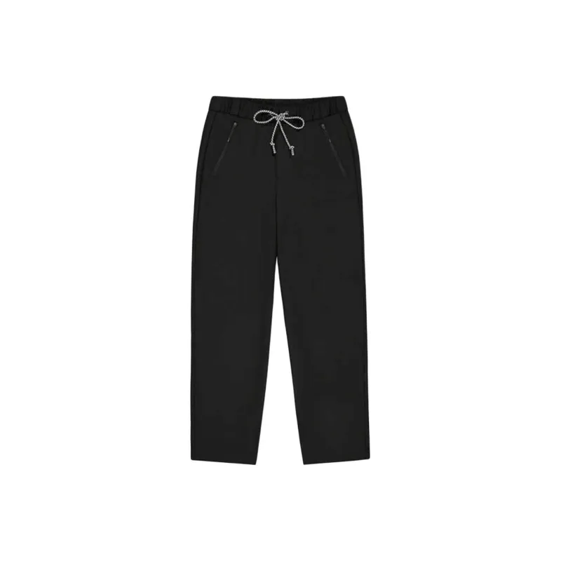 New Balance NB Grey SS25 Casual Pants Unisex Black-0
