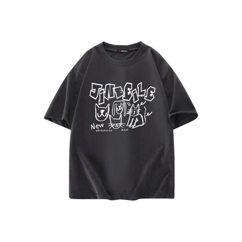 JINBEILE T-Shirts Unisex-8