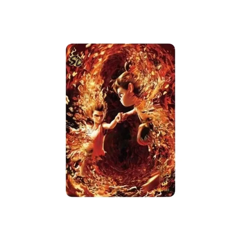 KAYOU Ne Zha The Magic Child Stirs The Sea Movie Card Holder Sky Pack One Snap SC Full Set IP/Anime Cards 3 Pcs-1