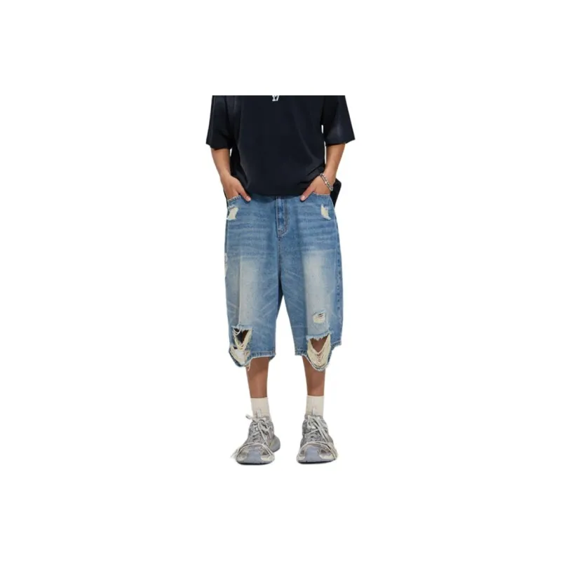 APAY Denim Shorts Unisex-3