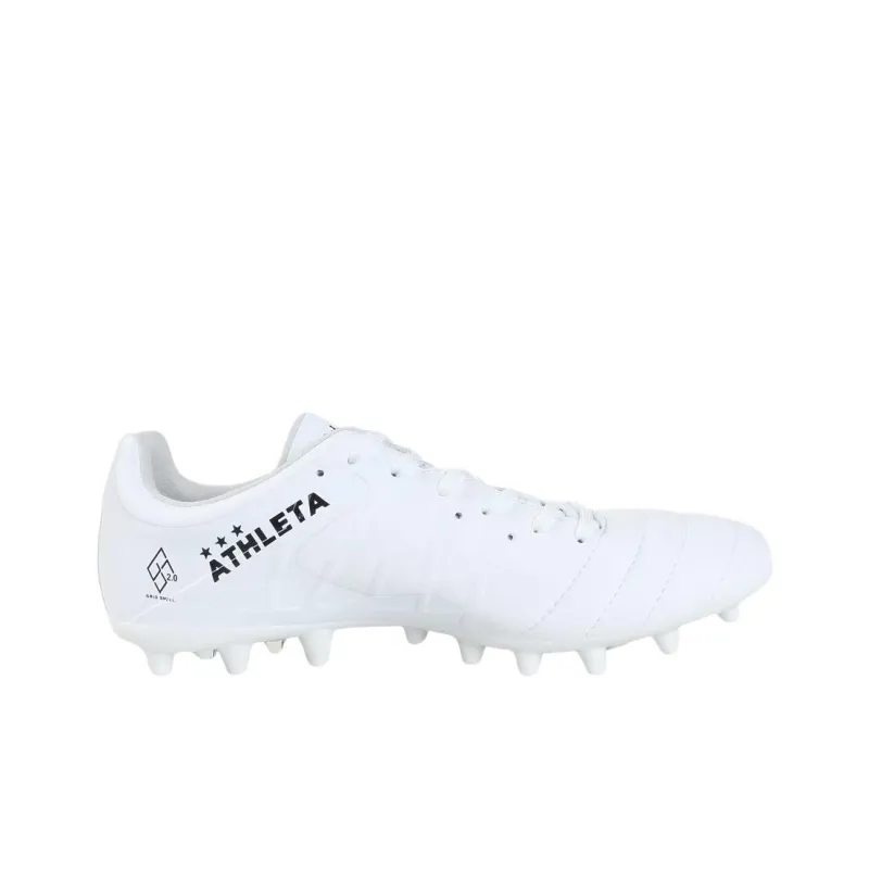 ATHLETA O REI Anti Slip Wear Resistant Soccer Shoes Men's White-1