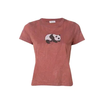 Balenciaga T Shirts Women's Red