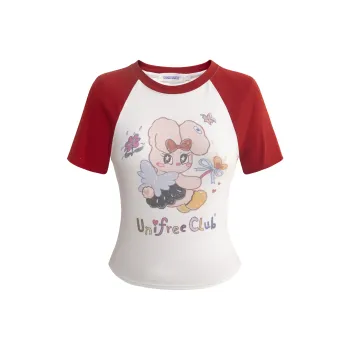 UNIFREE Raglan Sleeve T Shirt Women's