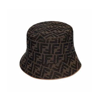 FENDI Jacquard Ff Fabric Bucket Hat
