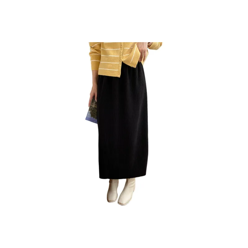 ONE SHALLOW Casual Long Skirt Women's-5