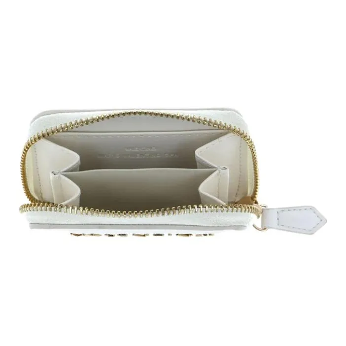 Valentino Eco Leather Wallet Women's White-3