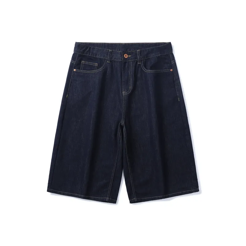 SANTASTIC Denim Shorts Men Special Dark Blue-0