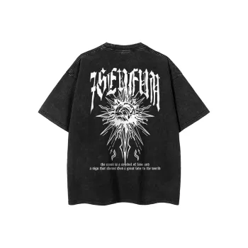 7 SEVFUN T Shirts Unisex Black