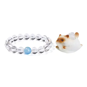 Welcome To The Treasure White Crystal Ornaments Unisex