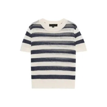 ZARA T Shirts Women's Stripes