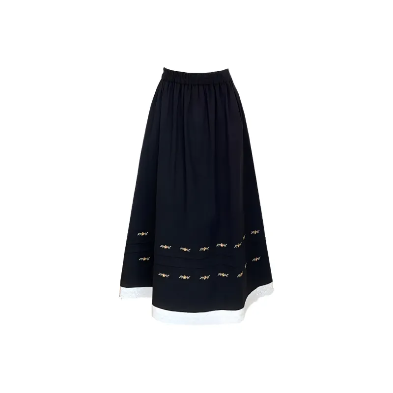 DOSOHEB Casual Long Skirt Women's-0