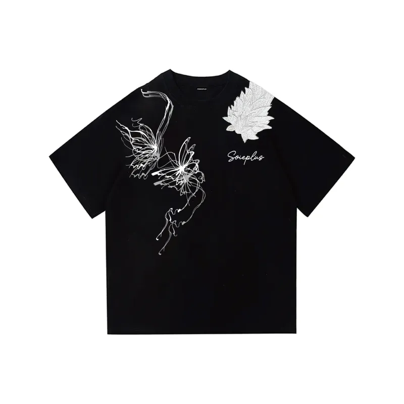 SOIE Short Sleeved T Shirts Unisex-4