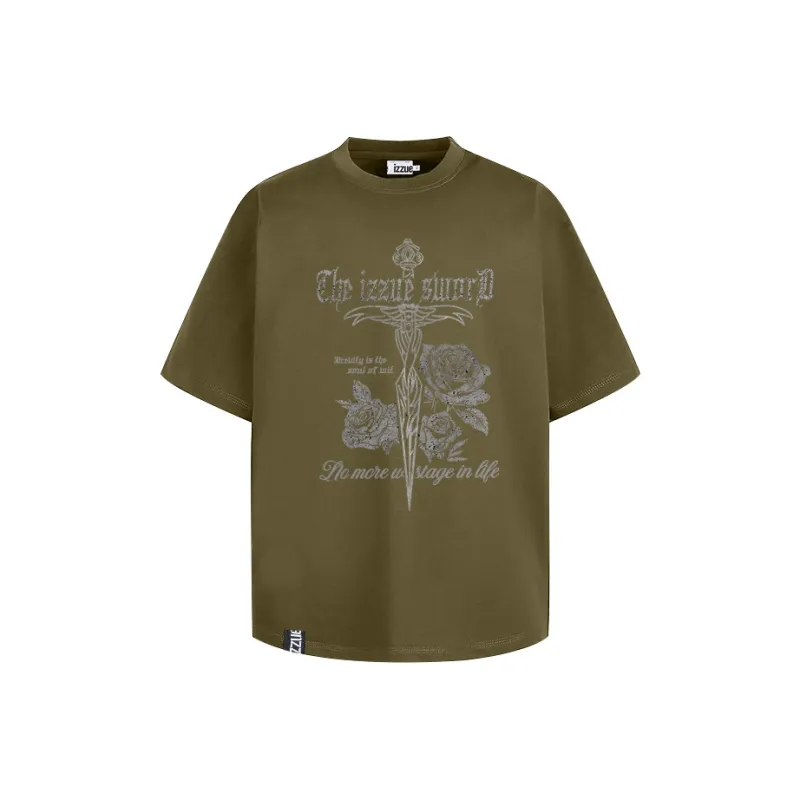 Izzue Short Sleeved T Shirts Unisex-12