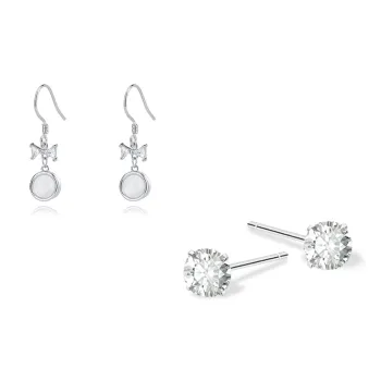 KUMET Sterling Silver Earrings Women's