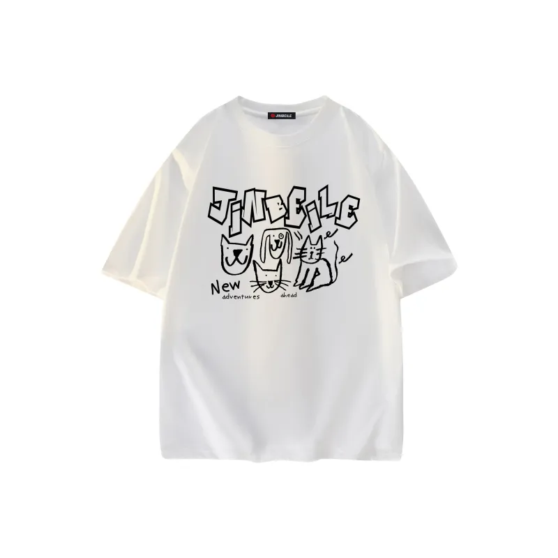 JINBEILE T-Shirts Unisex-4