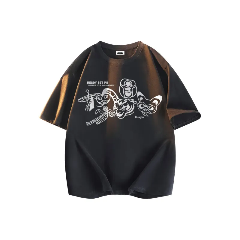 Kung Fu Panda T Shirts Unisex-3