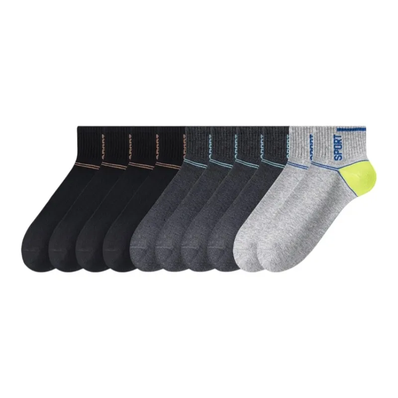 7 SEVFUN Mid Calf Socks Men's Combo Set-36
