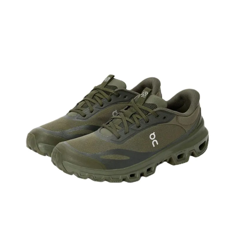On x LOEWE Cloudventure 2.0 Low Top Casual Shoes Men's Khaki Green-2