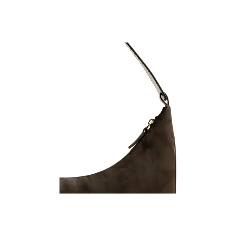 Manu Atelier Calfskin Shoulder Bag Women's Tobacco Green-4