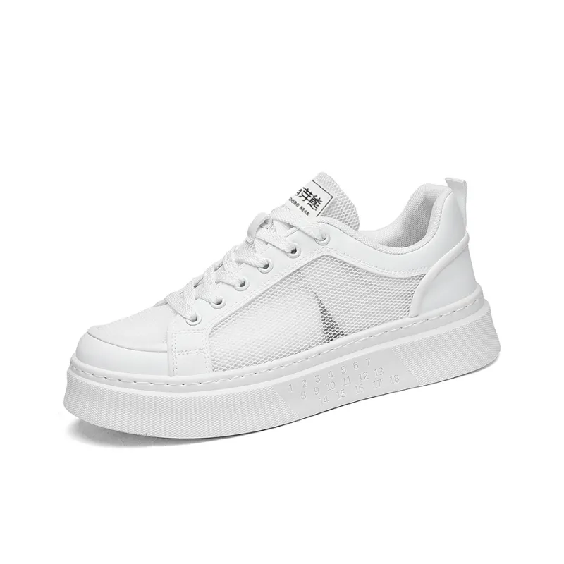 Budding Bear Slip Resistant, Abrasion Resistant, Breathable, Lightweight, Height Increasing Low Top Casual Shoes Men's-1