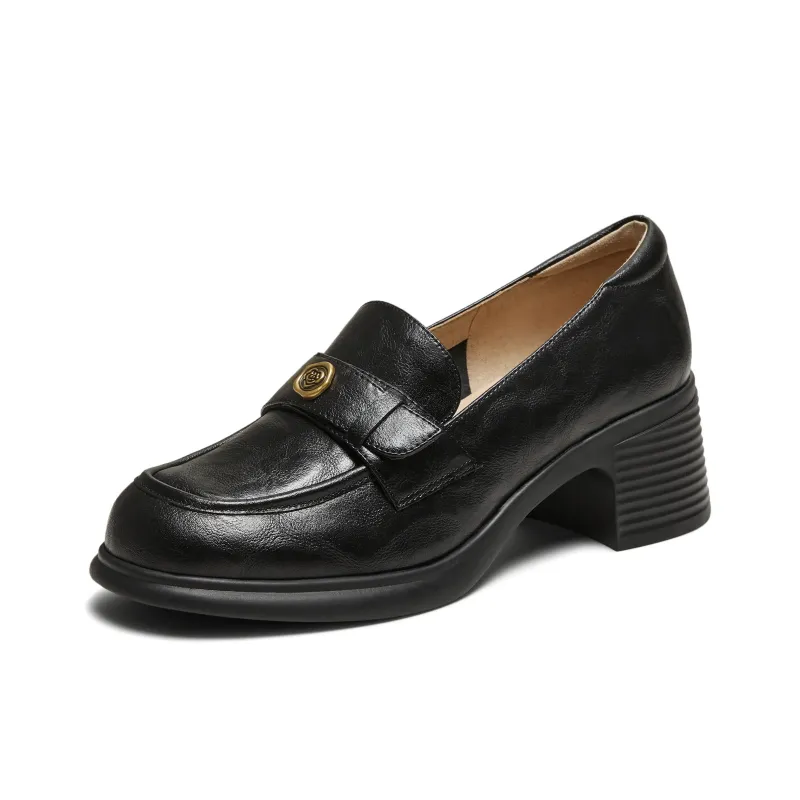 TATA Loafers Women's Black, Coffee-1