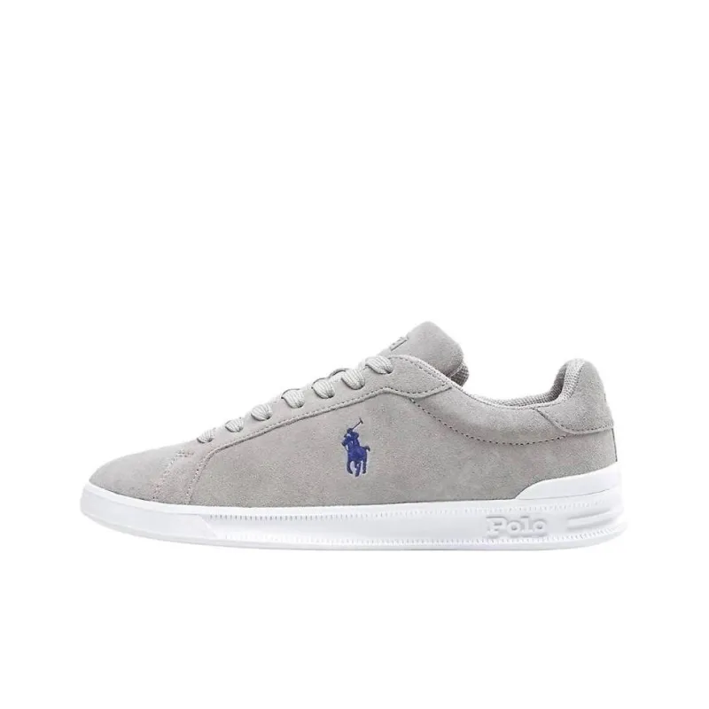 Polo Ralph Lauren Low Top Skateboard Shoes Men's Gray-0