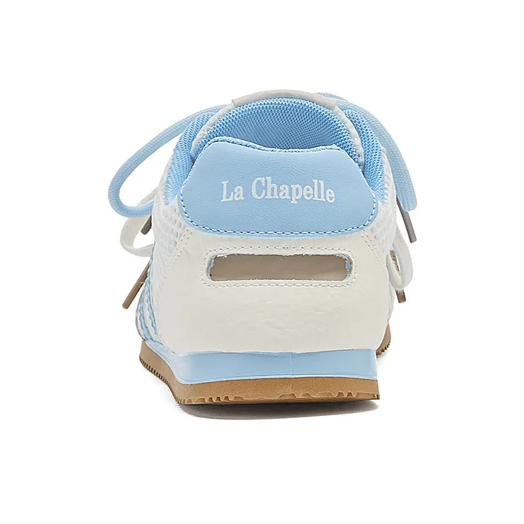 La Chapelle Abrasion Resistant Rebound Low Top Casual Shoes Women's Blue-5