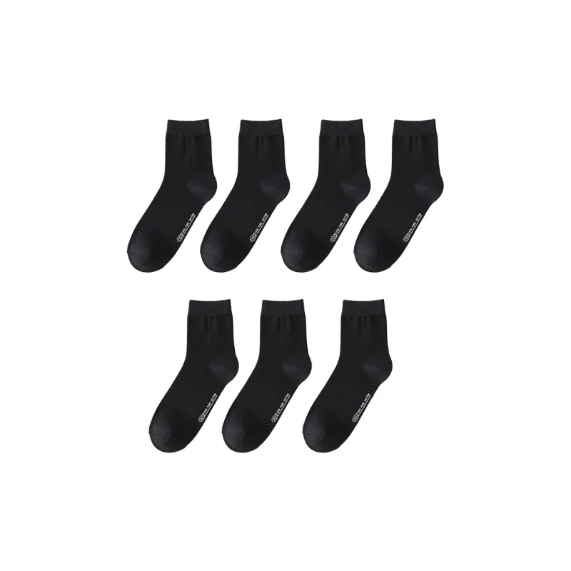 Yalu Mid Calf Socks Men's 7 Pack-15