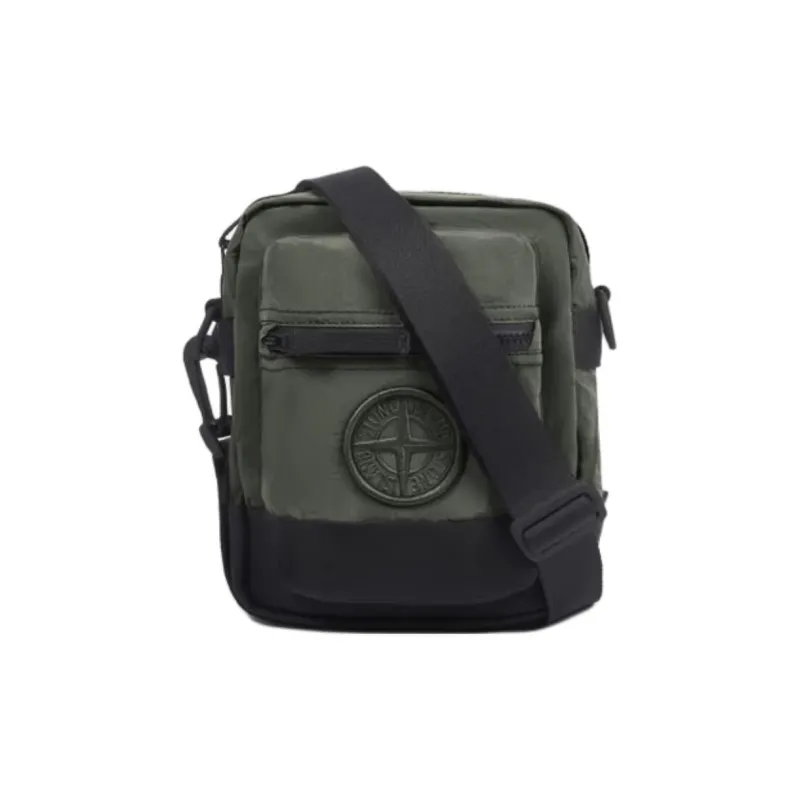 STONE ISLAND Compass Motif Crossbody Bag-0