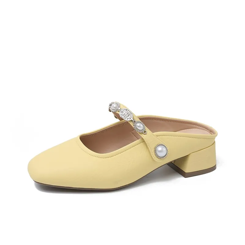 GEJIANI Abrasion Resistant Closed Toe Slippers Women's-10