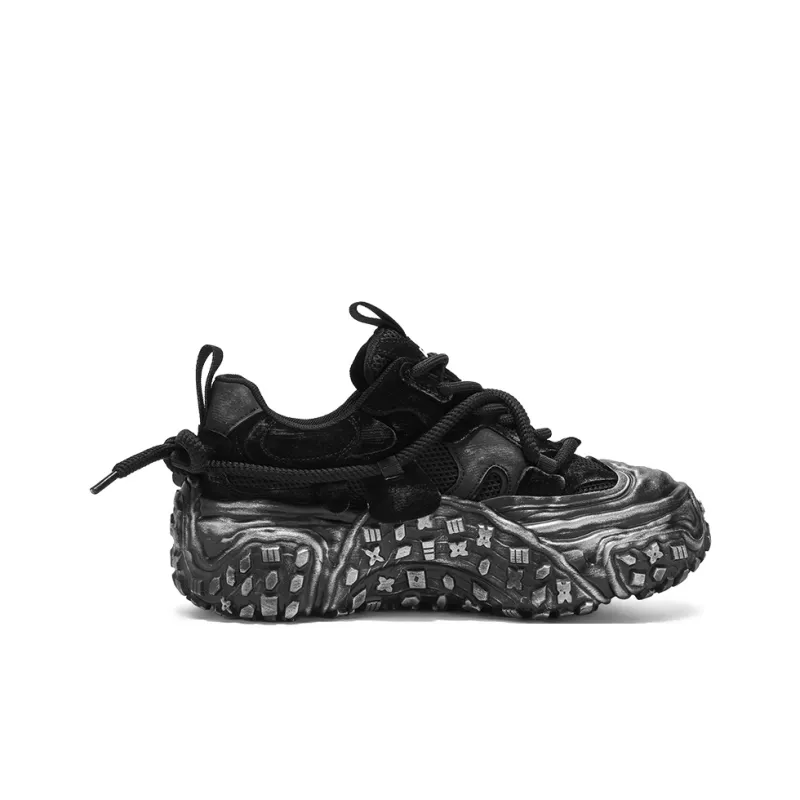 Colorful Creations Anti Slip Wear Resistant Chunky Sneakers Men's-6