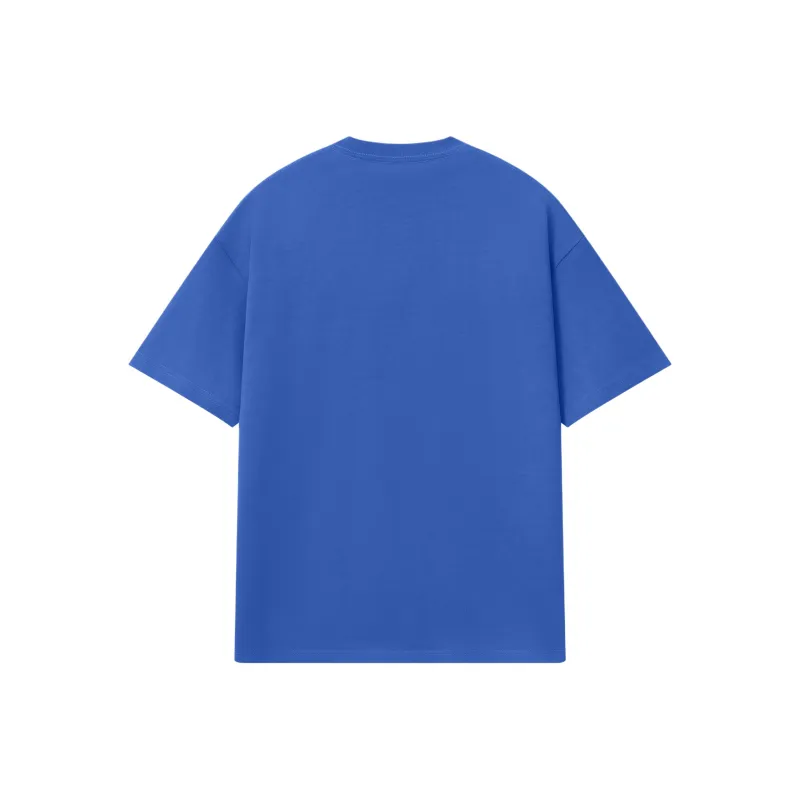 YK&YB T Shirts Unisex Royal Blue-4