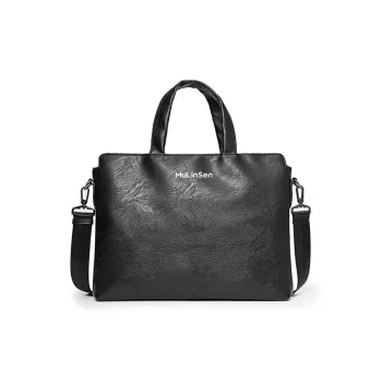 Mulinsen PU Briefcase Men's Black