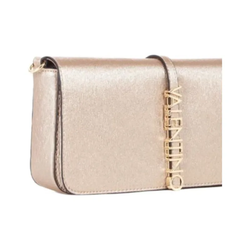 Valentino PU Shoulder Bag Trumpets Women's Gold-4