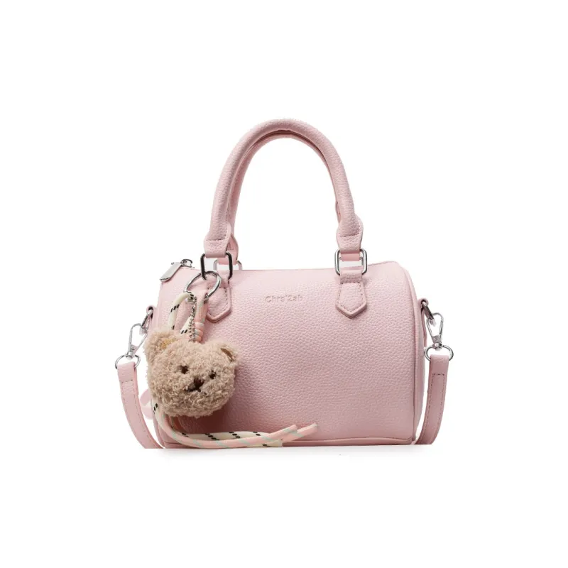 ResNonverba PU Boston Bag Handbag Women's Multicolor-6