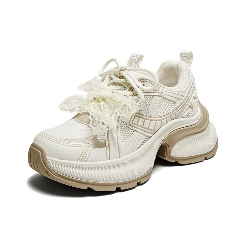 BASTO Breathable Low Top Chunky Sneakers Women's-9