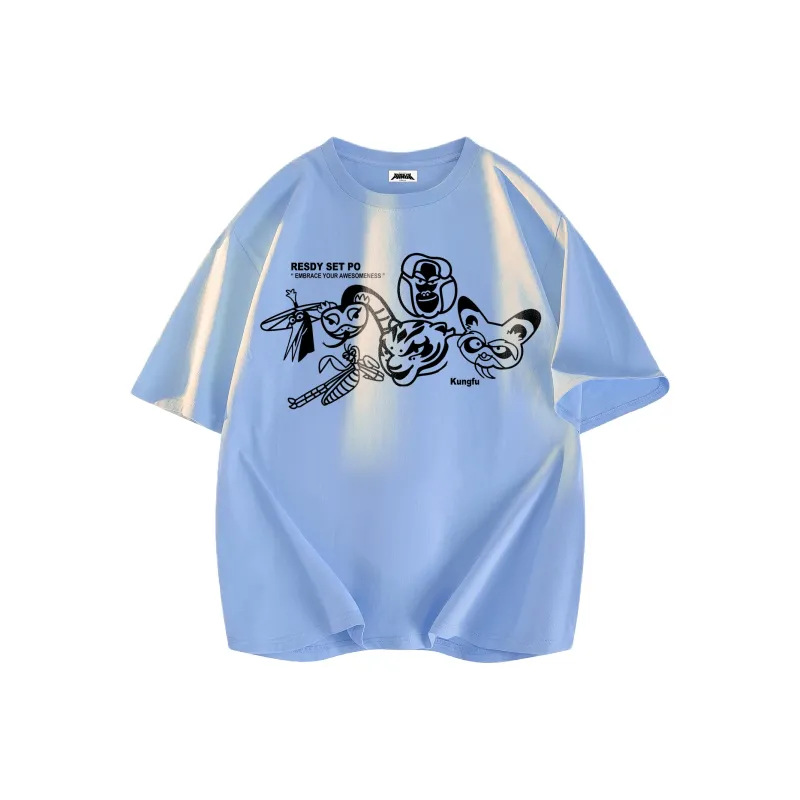Kung Fu Panda T Shirts Unisex-7