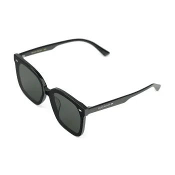 HELEN KELLER Plate Frame Square Sunglasses Unisex