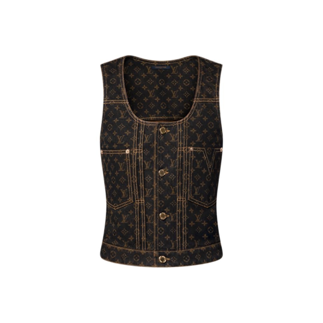 LOUIS VUITTON Vests Apparel Women on Sale & Authentic - POIZON