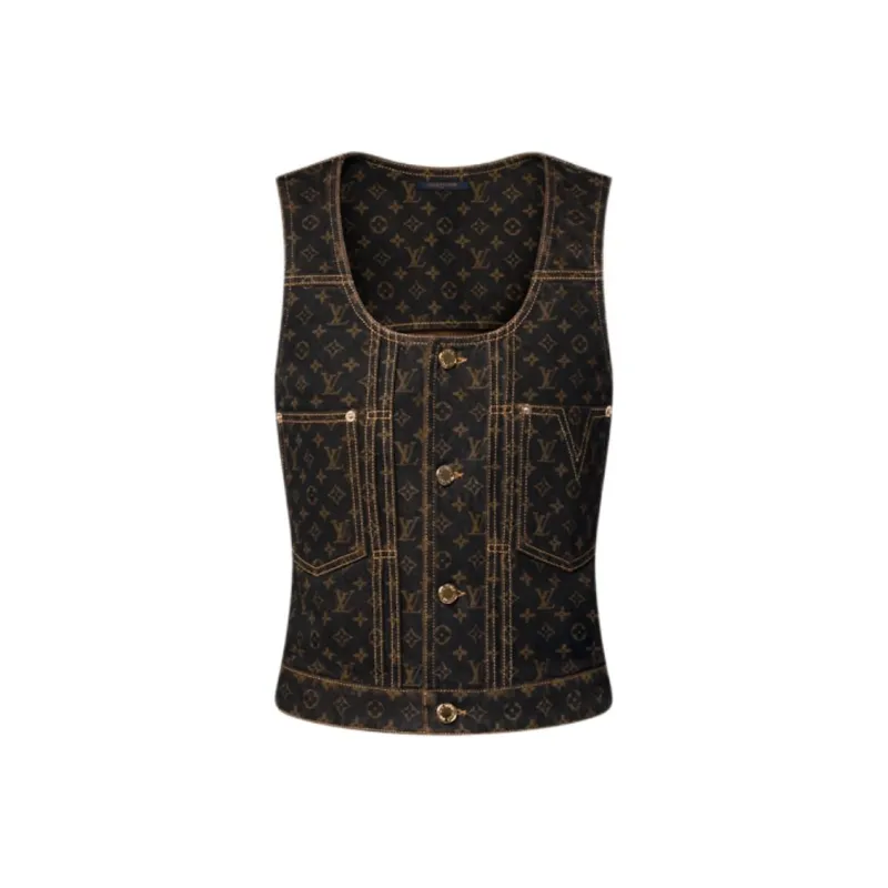 LOUIS VUITTON SS25 Vest Women's Black-0