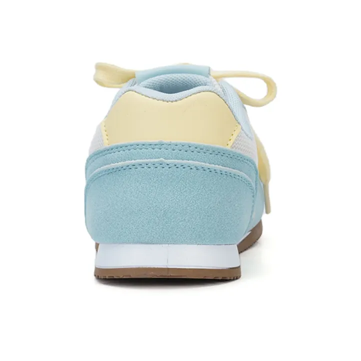 Warrior Abrasion Resistant Low Top Casual Shoes Women's Blue Beige Yellow-3