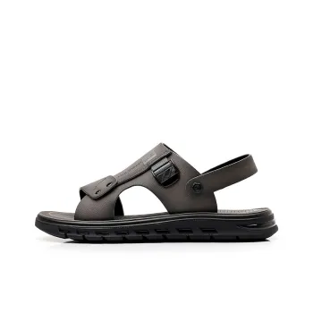 Mulinsen Beach Sandals Men Gray, Khaki