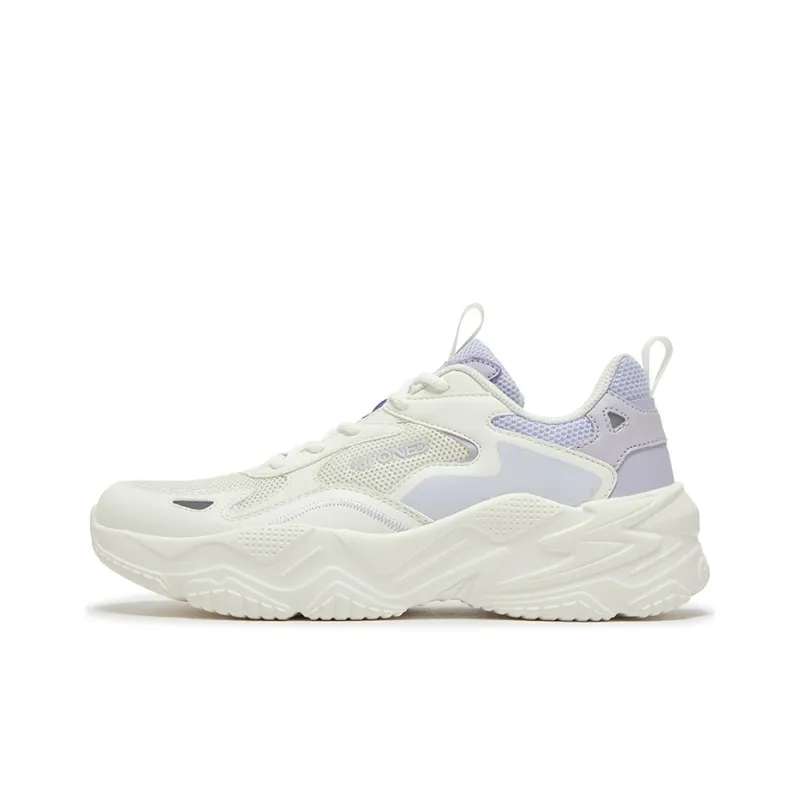 361° Slip Resistant, Abrasion Resistant, Breathable Low Top Casual Shoes Women's Chalk Purple-0